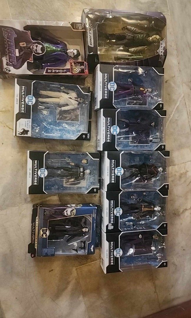 joker action figures 12pcs take all (Category: Figurines & Statues) located in Quezon City. Submitted by heartjunkyard (Listing ID 1291975663, Image 1). Description: bentang rush lang need money.