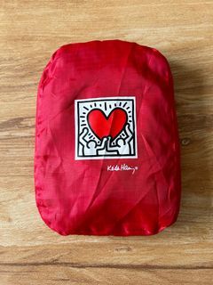 Keith Haring foldable duffel bag (like new)