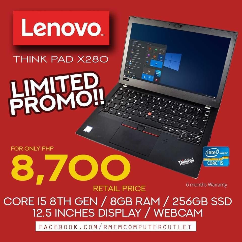 Lenovo Think Pad, Computers & Tech, Laptops & Notebooks on Carousell