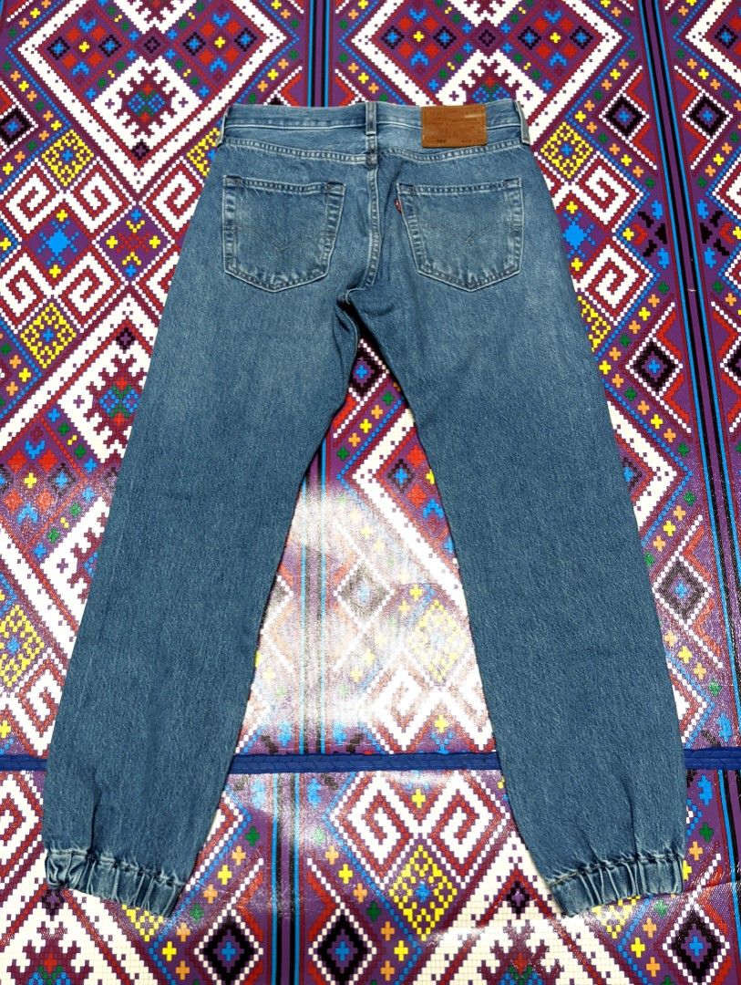 Levis 501 jogger pants jeans big E