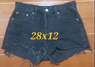 Levis 501 shorts (womens)