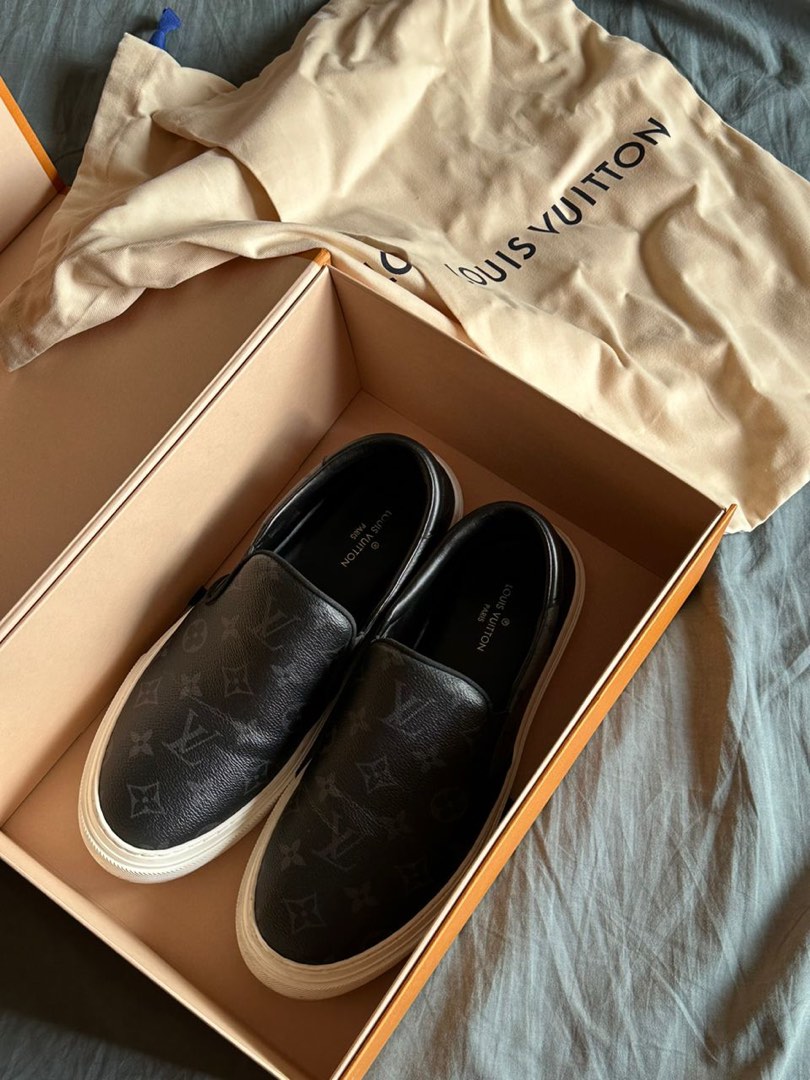 Louis Vuitton Trocadero Slip On Luxury Sneakers Footwear on Carousell