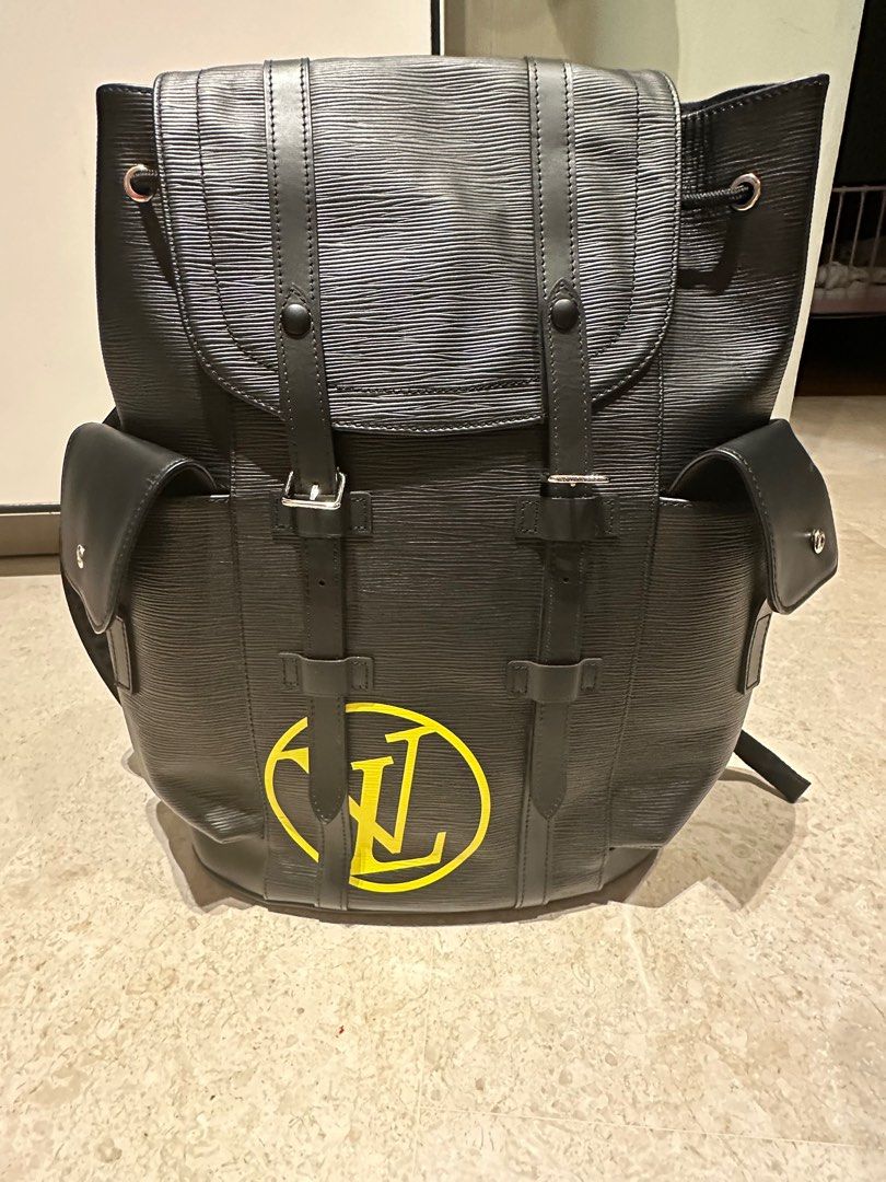 Louis vuitton epi backpack shop