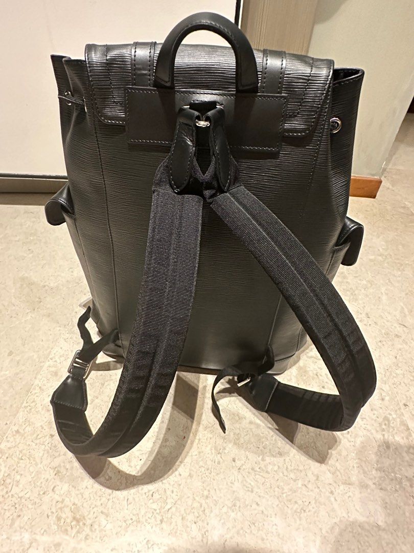Louis vuitton epi christopher backpack top