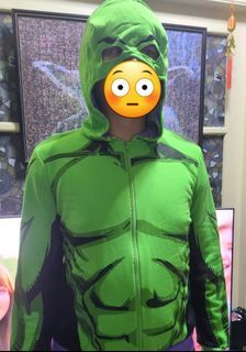 Marvel the hulk hoodie jacket