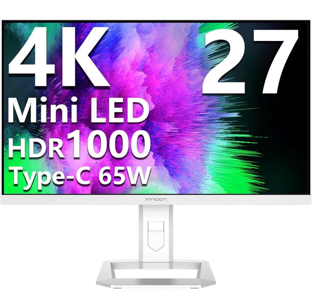 INNOCN 32M2V 4K144hz MiniLED HDR1000モニター - ディスプレイ ...