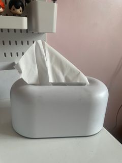 Morandi Cold Minimalist Nordic Curve Tissue Holder Storage Organizer Home Decor