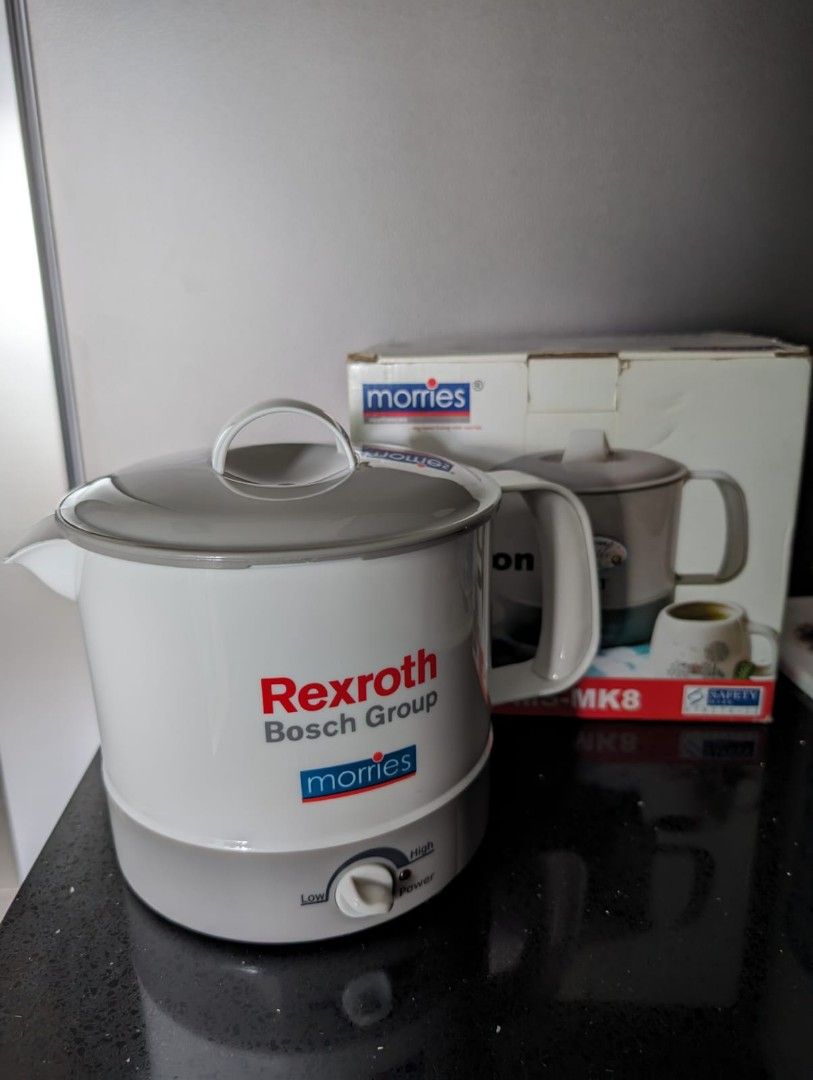 Morris Multi function kettle (Category: Kettles & Airpots) located in Singapore. Submitted by alexwxy83 (Listing ID 1292050374, Image 1). Description: Morris Multi function kettle. Original box included. Price negotiable..