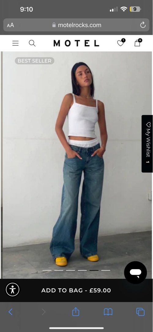Mid Blue Used Ripped Jeans  Roomy – motelrocks-com-us