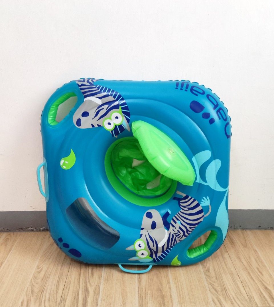 Nabaiji baby seat buoy blue inflatable float Sports Equipment