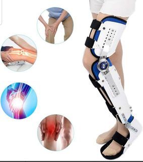 New Imported Hinged Knee Foot Support Brace, ROM Adjustable Post Op Knee Support Orthosis Immobilizer Protector, Foot and Orthotics of Lower Limbs,Left

PWD Handicap Special Needs Senior Injured
