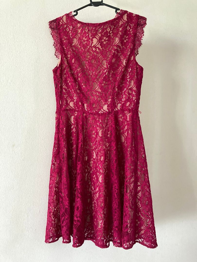 Oasis lace top cheap bloom skater dress