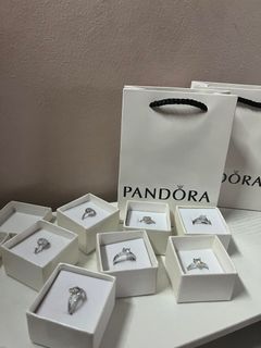 Pandora Rings with paperbag