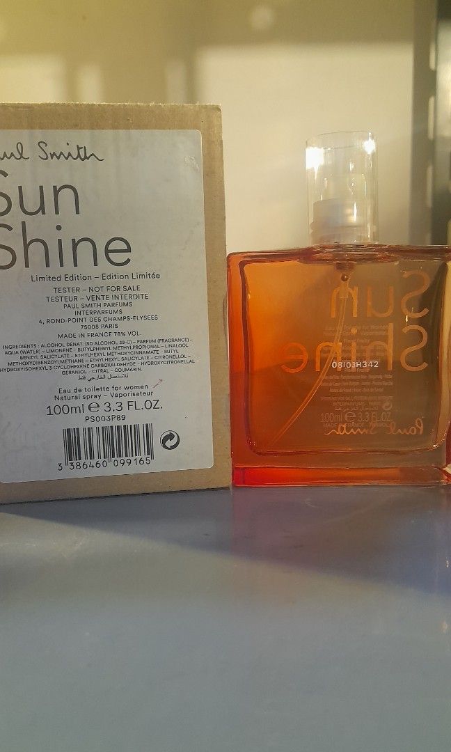 Sunshine Perfume Paul Smith Sunshine Edition HOT Fragrance Paul