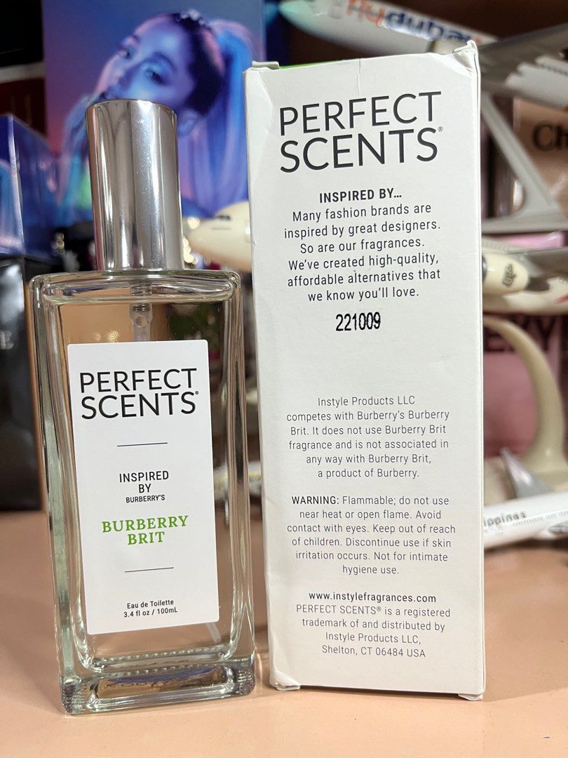 PERFECT SCENT INSPIRED BY BURBERRY BRIT 100ML Beauty Personal