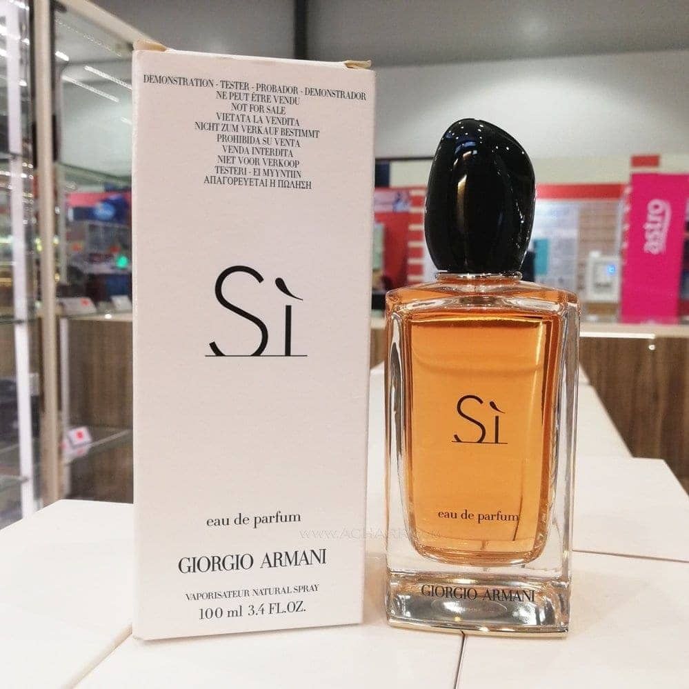 Tester armani si on sale