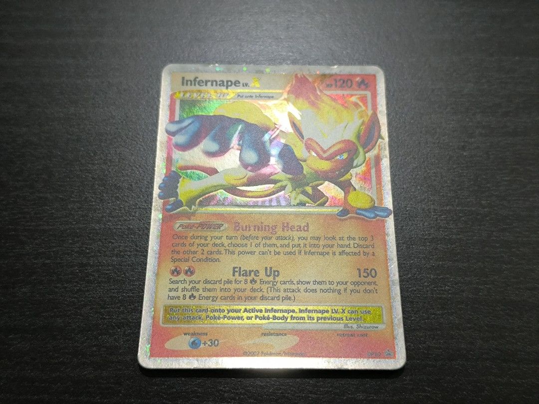 Pokemon Infernape LV. X DP10 Promo, Hobbies & Toys, Toys & Games