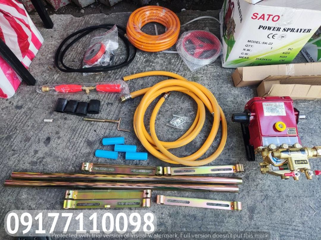 Power Sprayer (Category: Construction Tools & Equipment) located in Manila. Submitted by joeyroque09 (Listing ID 1291909876, Image 3). Description: Item: Power Sprayer Specs : SK-22 0-9-1-7-7-1-1-0-0-9-8- Text For Fast Transaction..