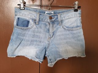 [PRELOVED] Old Navy Maong Shorts for Women Size 25-26 (adjustable)