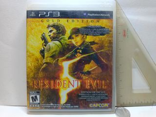PS3 Resident Evil 5 Gold Edition complete with case and manual working