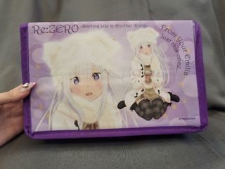 Kirin × Re:Zero Emilia Valentine's Storage Box Organizer