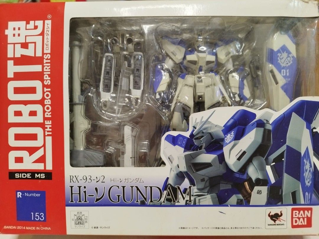 Robot 魂r魂153 RX-93-v2 Hi-v Gundam hi-nu, 興趣及遊戲, 玩具& 遊戲