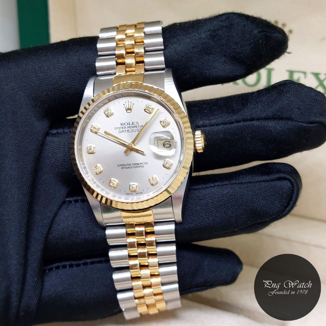 rolex datejust 36 yellow gold price