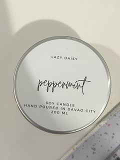 Scented Candle in Peppermint