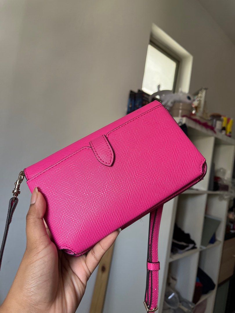 Hot pink guess bag top