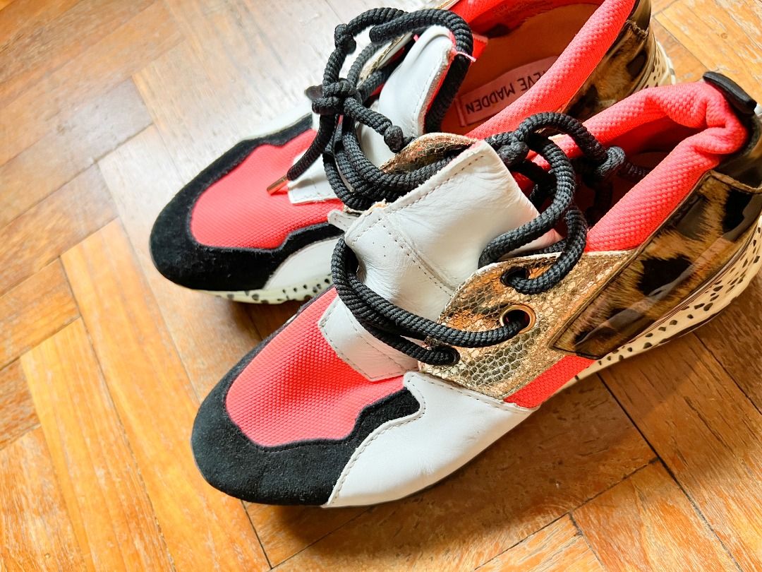 Steve Madden Chunky Sneakers in size 39 Women s Fashion Footwear Sneakers on Carousell