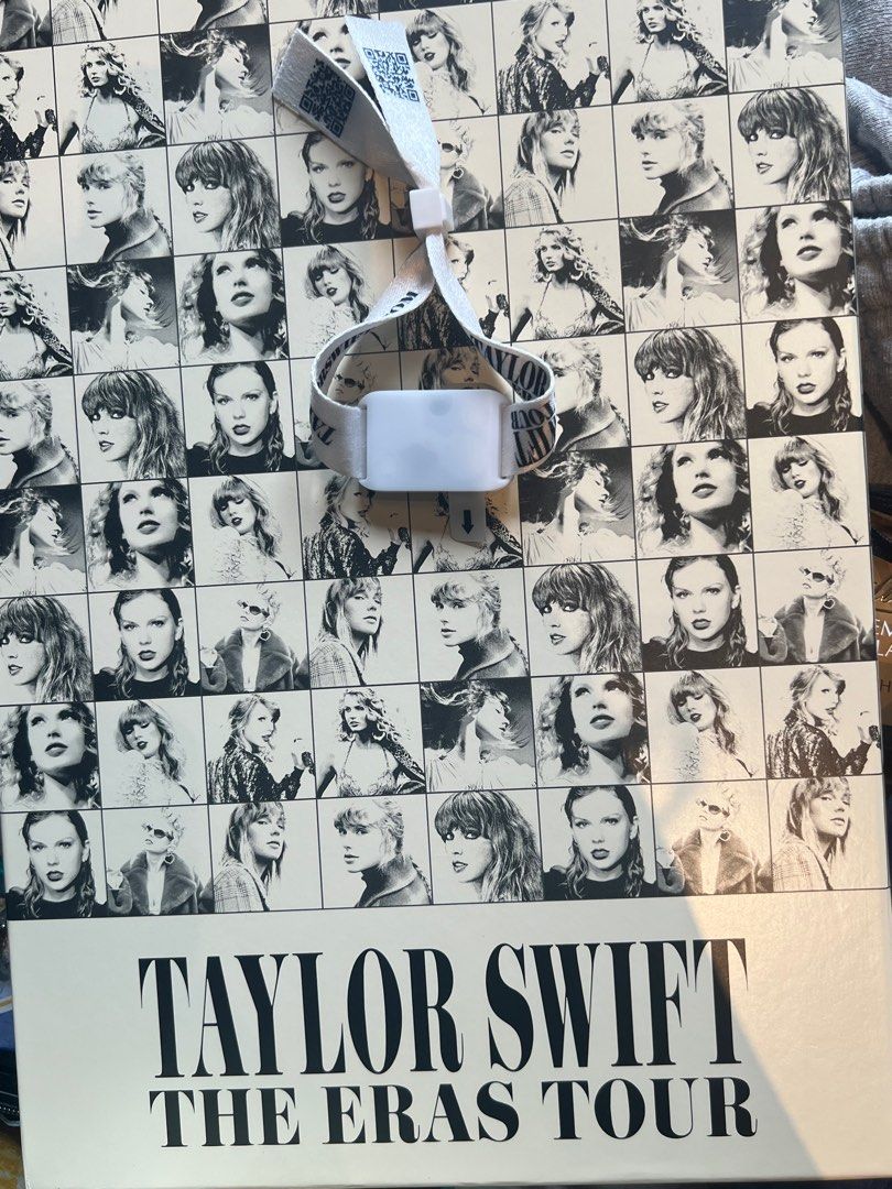 Taylor Swift Eras Tour VIP Merchandise (Category: Western Merchandise) located in Manila. Submitted by decluttermnlmd (Listing ID 1291978302, Image 3). Description: Complete set With light wristband! SF c/o buyer.