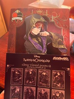 Twisted Wonderland Clear Visual Poster [RIDDLE]