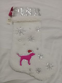 Victoria's Secret PINK Christmas socks