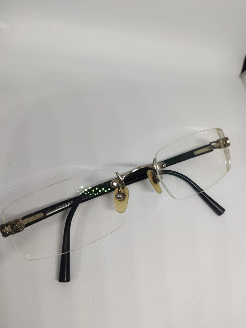 Chanel cheap rimless eyeglasses