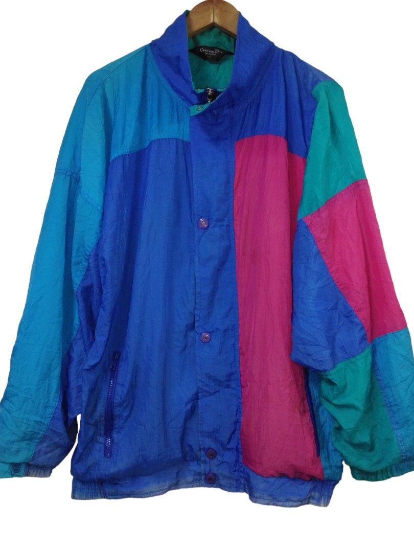 Vintage Christian Dior Windbreaker multi color