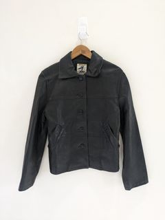 Vintage Hai Sporting Gear Leather Jacket