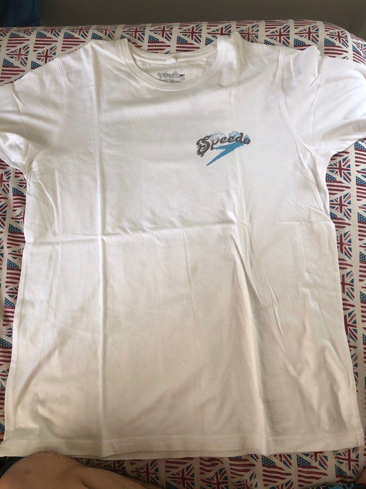 Vintage Speedo T shirt (Category: Tshirts & Polo Shirts ) located in Marikina City. Submitted by davethewave (Listing ID 1291912340, Image 2). Description: - Vintage T shirt - Great Condition for its age - Mullet Shirt - Premium Cotton GCASH MOP JNT DELIVERY.