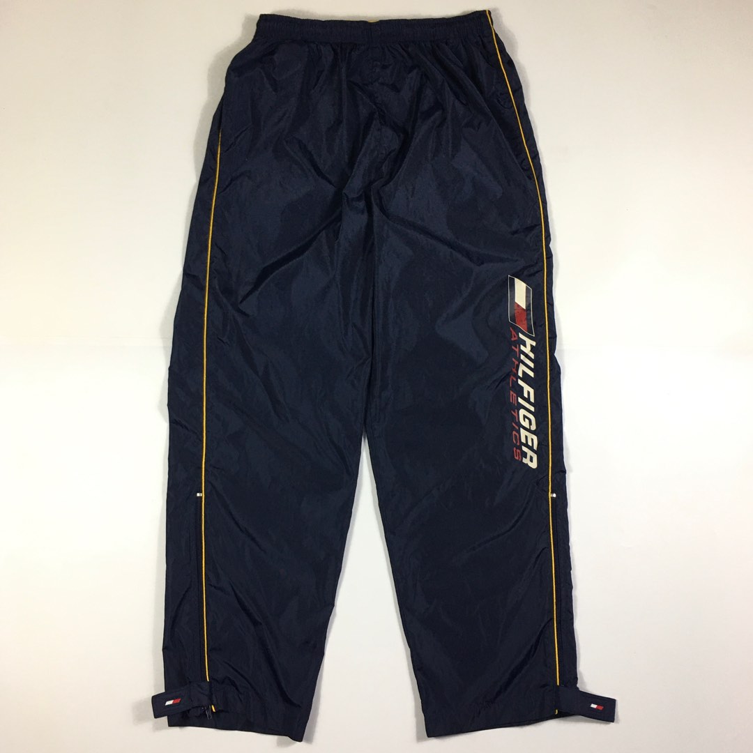 Vintage 1990s Tommy Hilfiger Athletics Track Pants Size Large / Vintag –  LOST BOYS VINTAGE