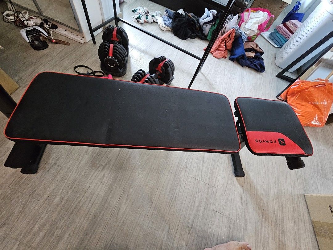 Domyos by decathlon folding incline bench 500 hot sale