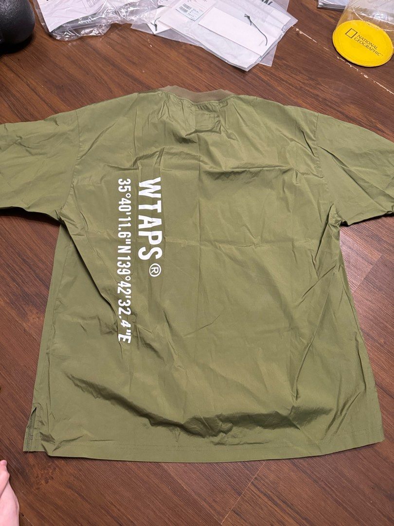 WTAPS 22SS SMOCK OD L 221TQDT-SHM07, 男裝, 上身及套裝, T-shirt