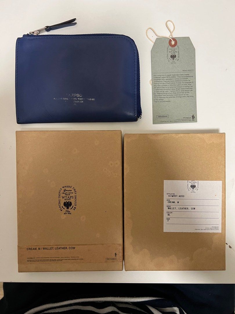 wtaps wallet （分類：銀包、卡片套）位於 Hong Kong。 由 jimmyfch 提交（商品編號 1292034474，圖片 1）。簡介： Full set with box 。