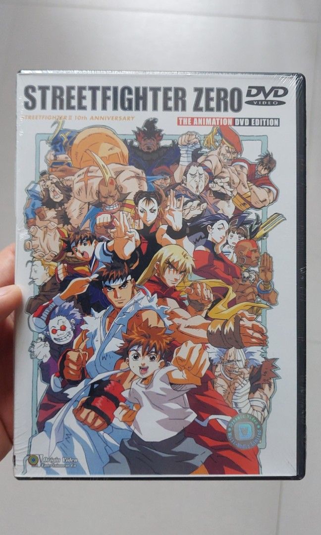 正版日本賣座電影劇場版《街頭霸王OVA 版》Street Fighter Zero The 
