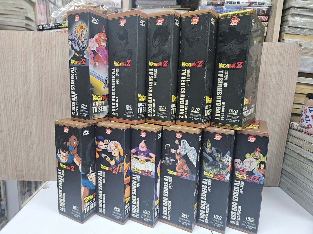 龍珠二世Dragon Ball Z DVD Box Set 全套, 興趣及遊戲, 音樂、樂器 