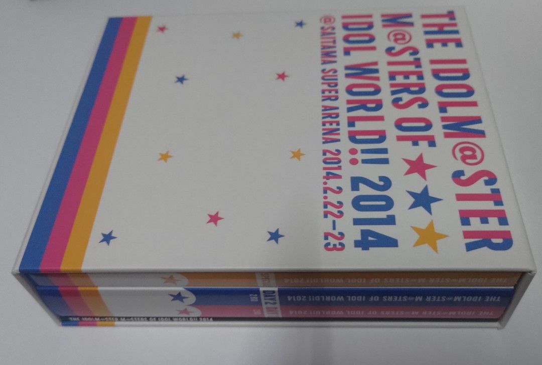 THE IDOLM@STER M@STERS OF IDOL WORLD 2014 PERFECT BOX (偶像大師/ idolmaster /  765Allstars / Cinderella Girls / Million Live 演唱會Blu-ray)