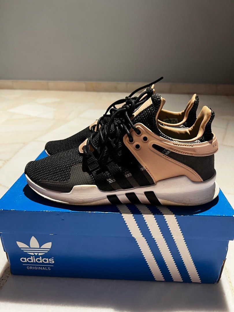 Adidas eqt womens black and gold online
