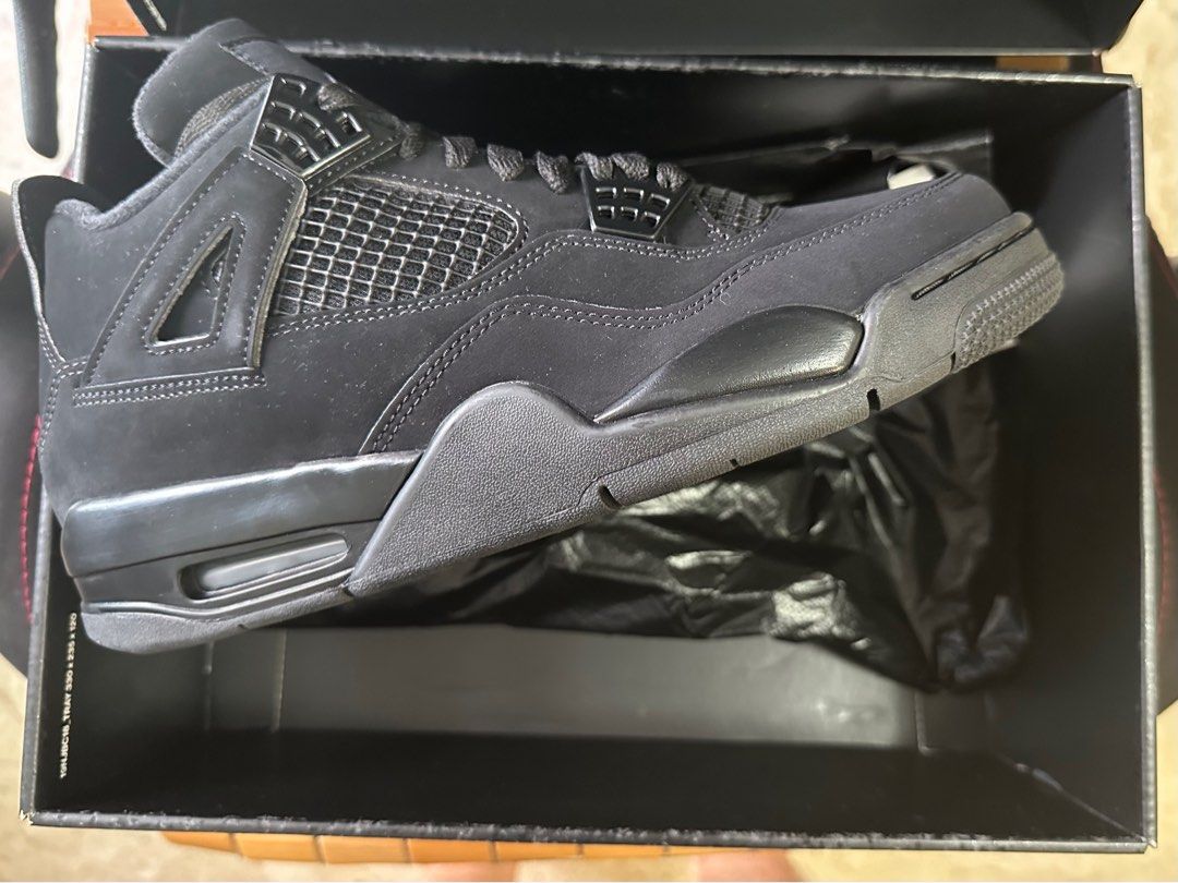 jordan black cat 4 size 9