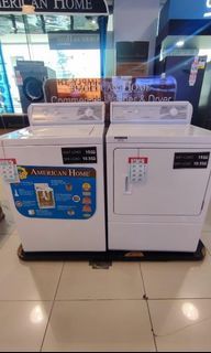 American home heavy duty washer and dryer