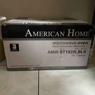 American Home Microwave amw-st1920lblk
