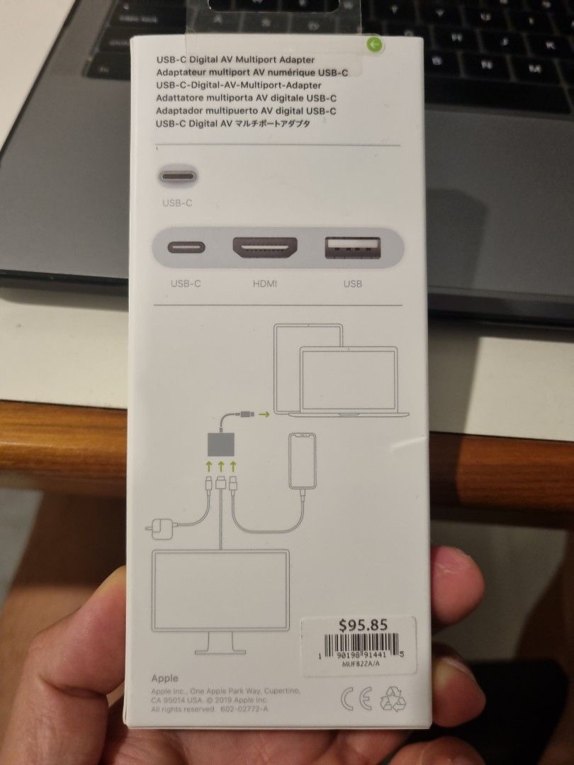 PC周辺機器 Apple USB-C Digital AV Multiportアダプタ