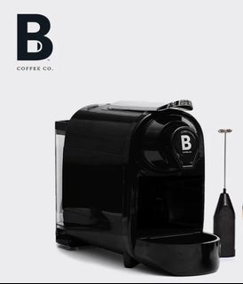 B Coffee Co Machine + White Chocolate Mocha Nespresso Capsule